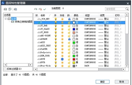 CAD圖層管理功能怎么用？