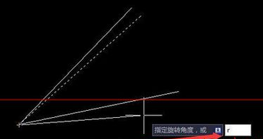 CAD如何通過(guò)指定角度旋轉(zhuǎn)對(duì)象？